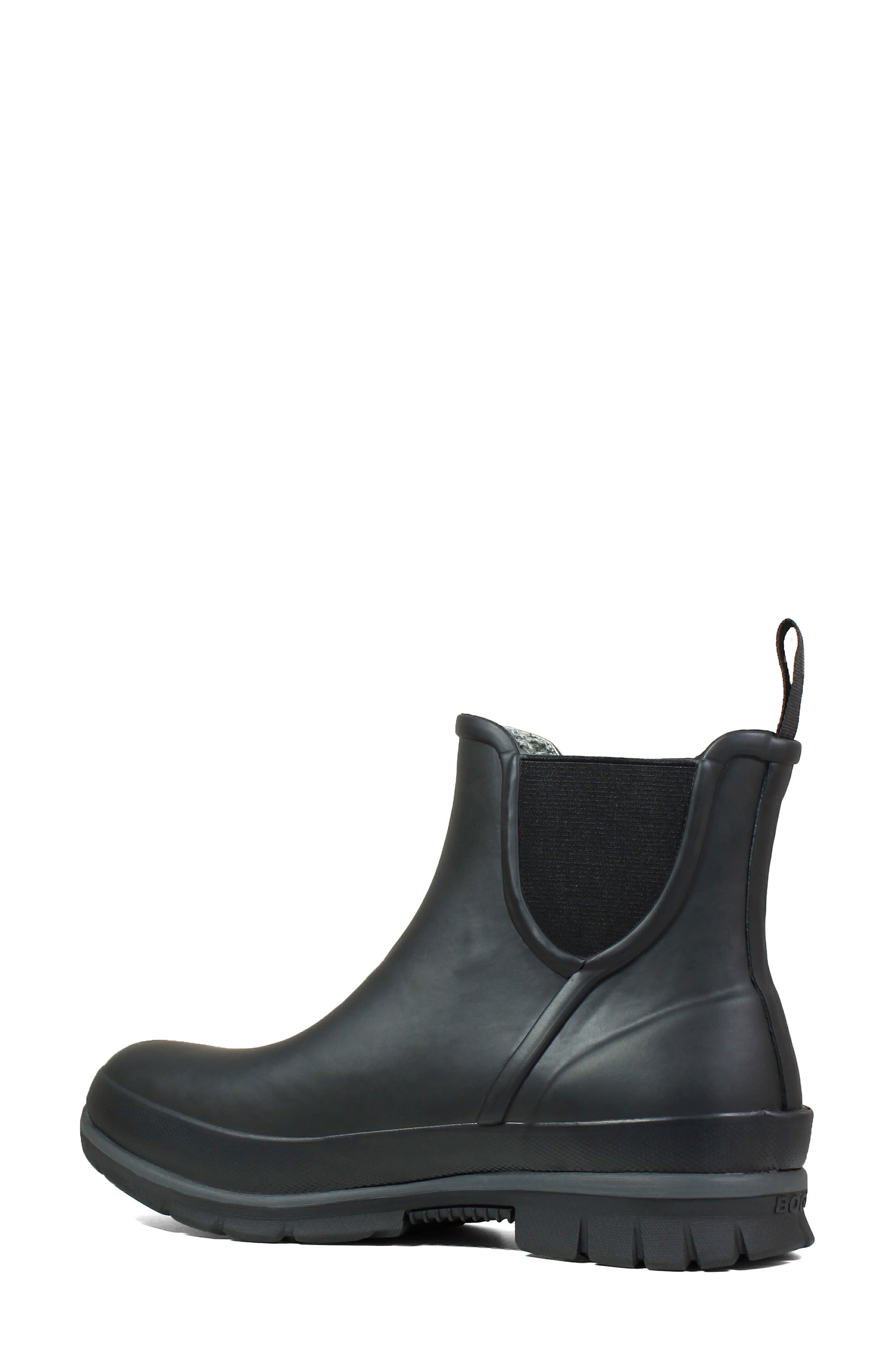 Amanda Plush Waterproof Slip-On Boot, Alternate, color, BLACK