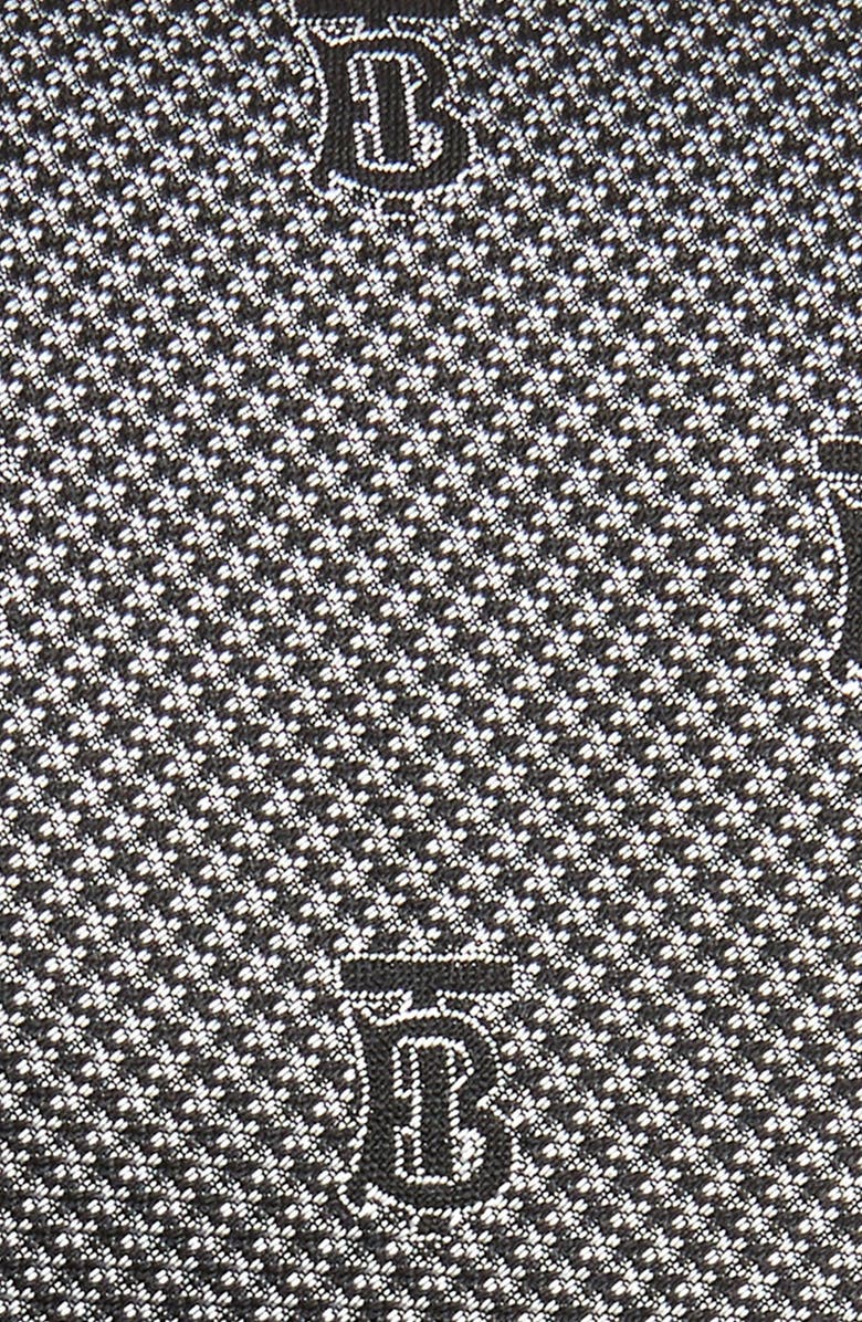 Burberry Manston Monogram Silk Tie, Alternate, color, 
