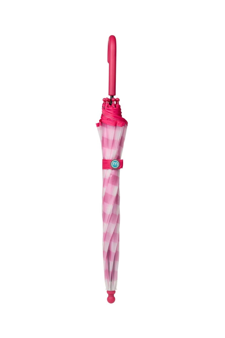Kids' Waterproof Pop-Up Umbrella, Alternate, color, Pink