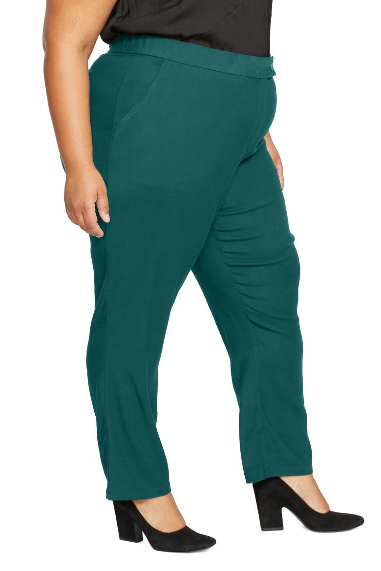 Meg Luxe Pants, Alternate, color, SCARAB