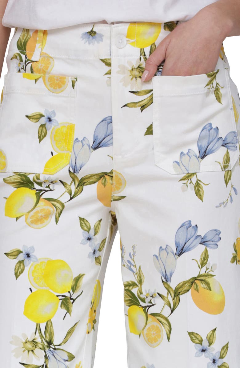 Bagatelle Cropped Cotton Twill Pants, Alternate, color, 