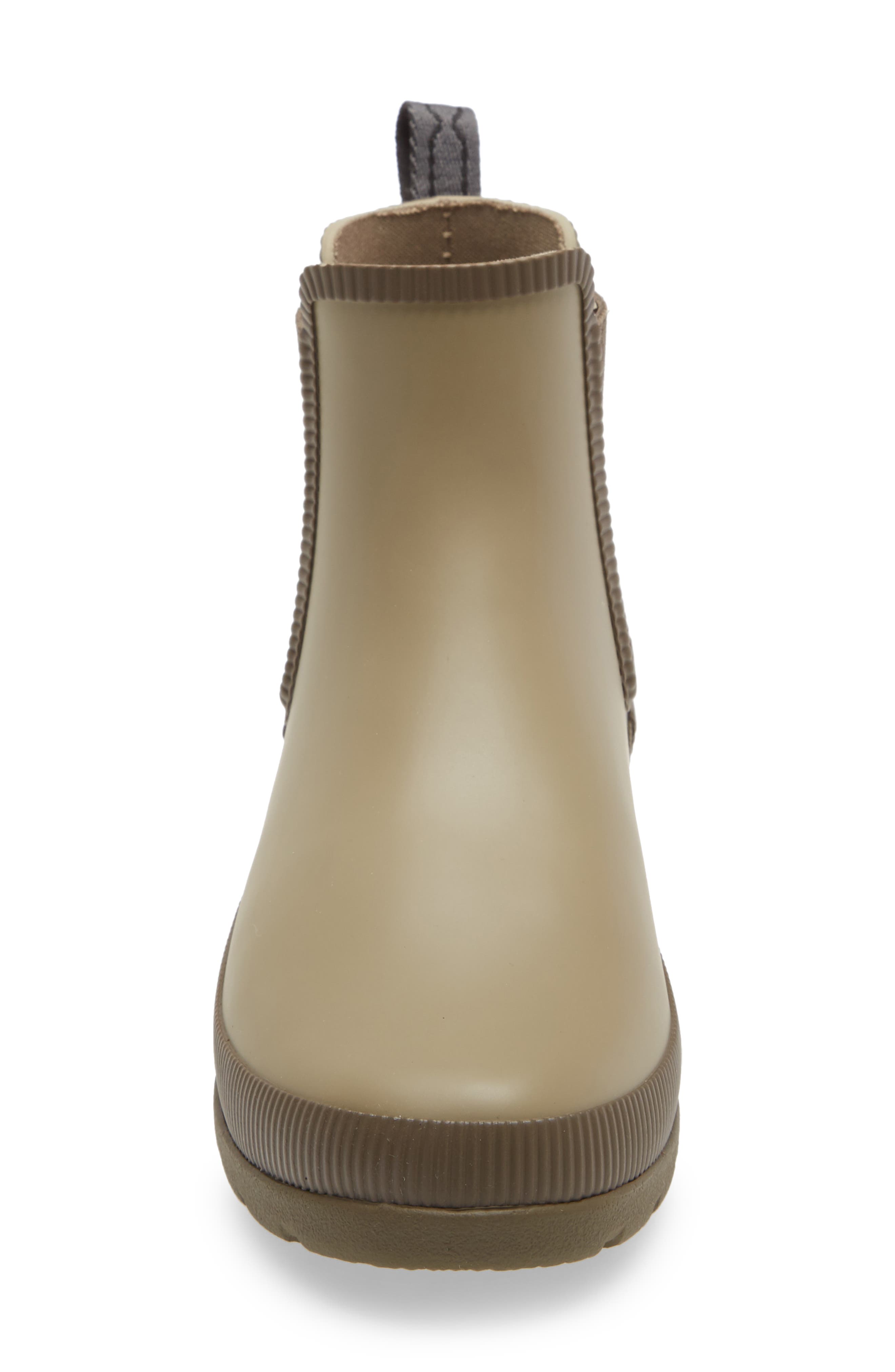 Hunter Refined Texture Block Chelsea Boot, Alternate, color, 