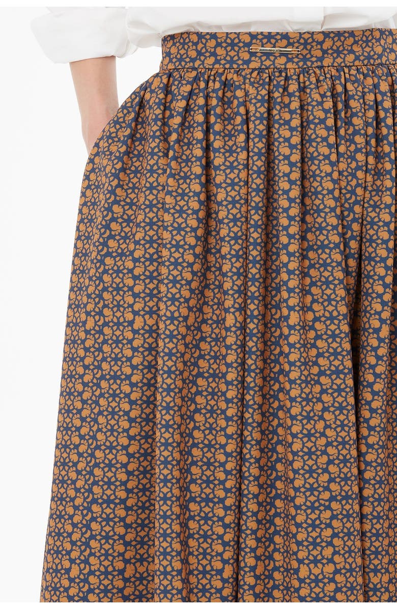 Gizia Balloon Skirt with Logo Pattern, Alternate, color, Multicolor