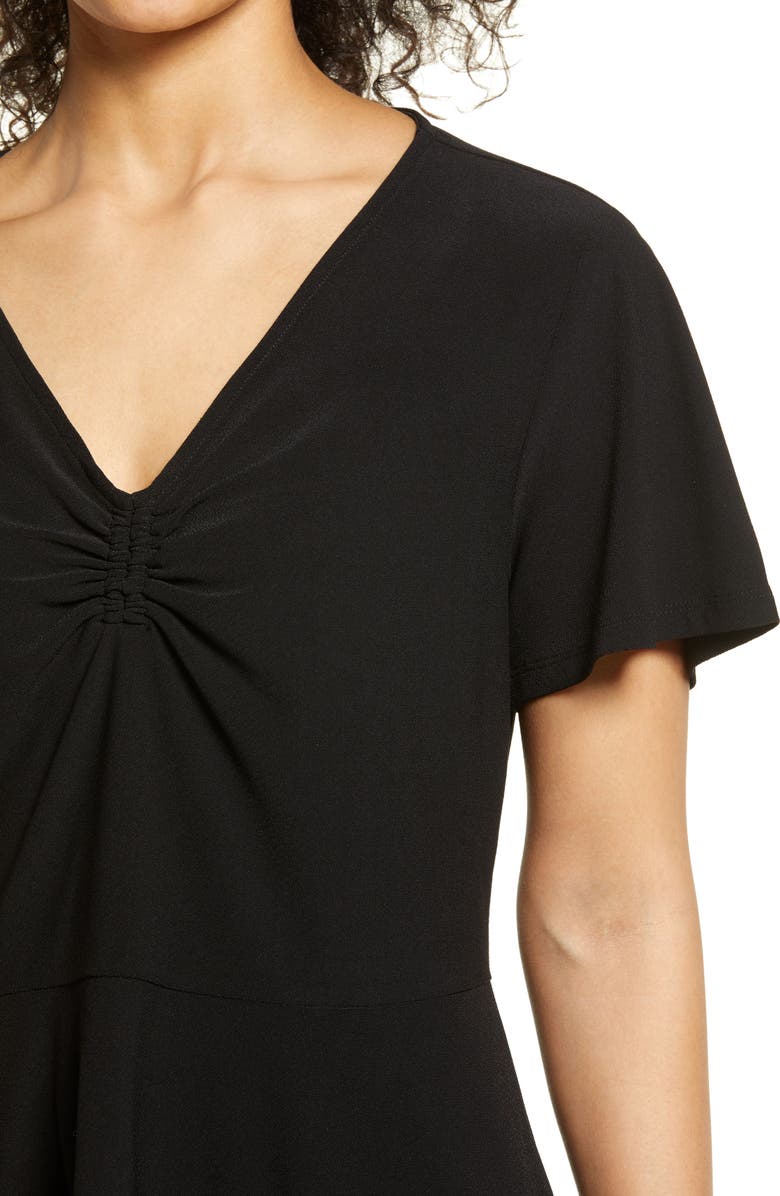 Halogen<sup>®</sup> Cinch Front Peplum Top, Alternate, color, 