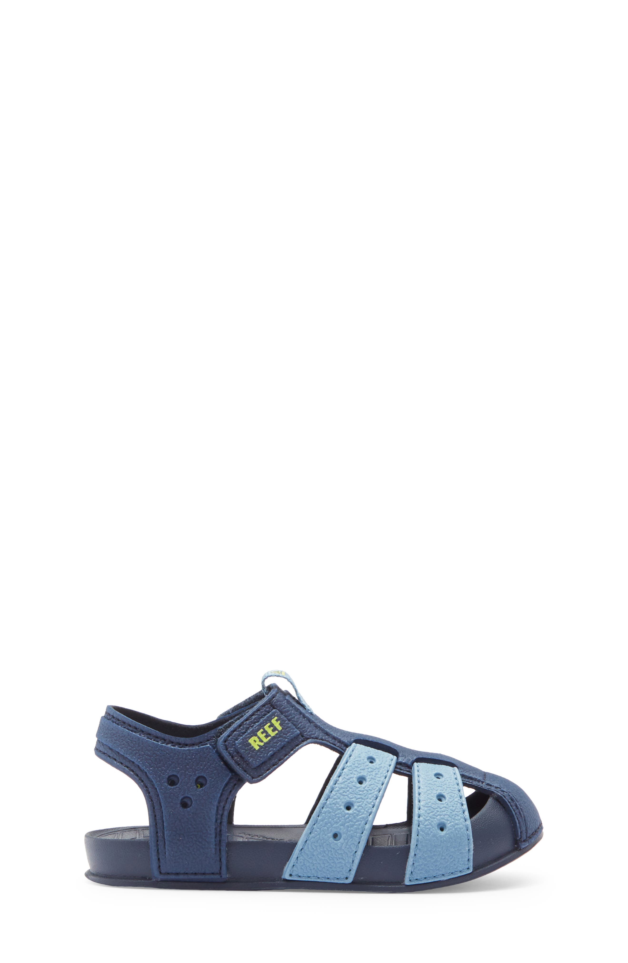 Reef Kids' Little Water Beachy Waterproof Sandal, Alternate, color, Grey/ Ocean/ Lime