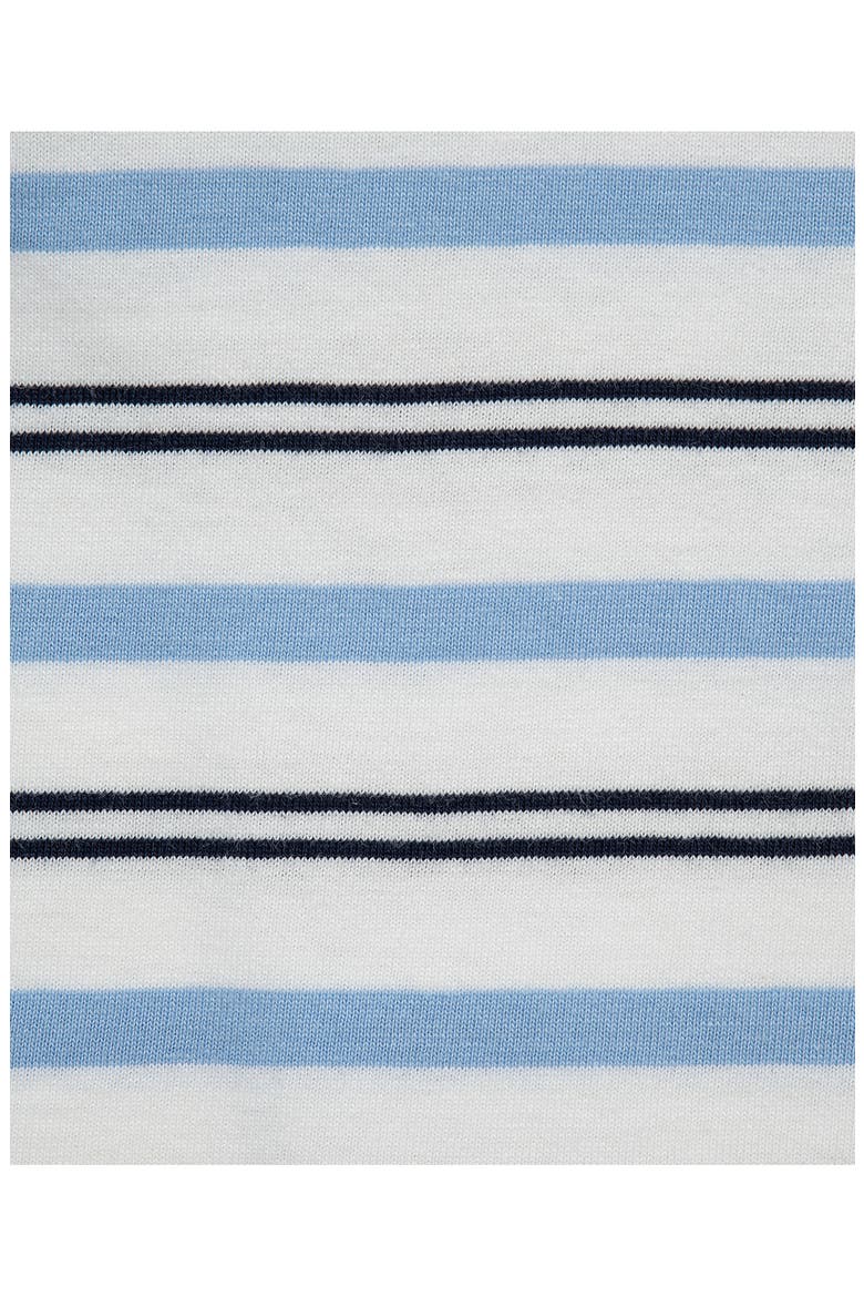 Nautical T-Shirt & Shortalls Set, Alternate, color, BLUE
