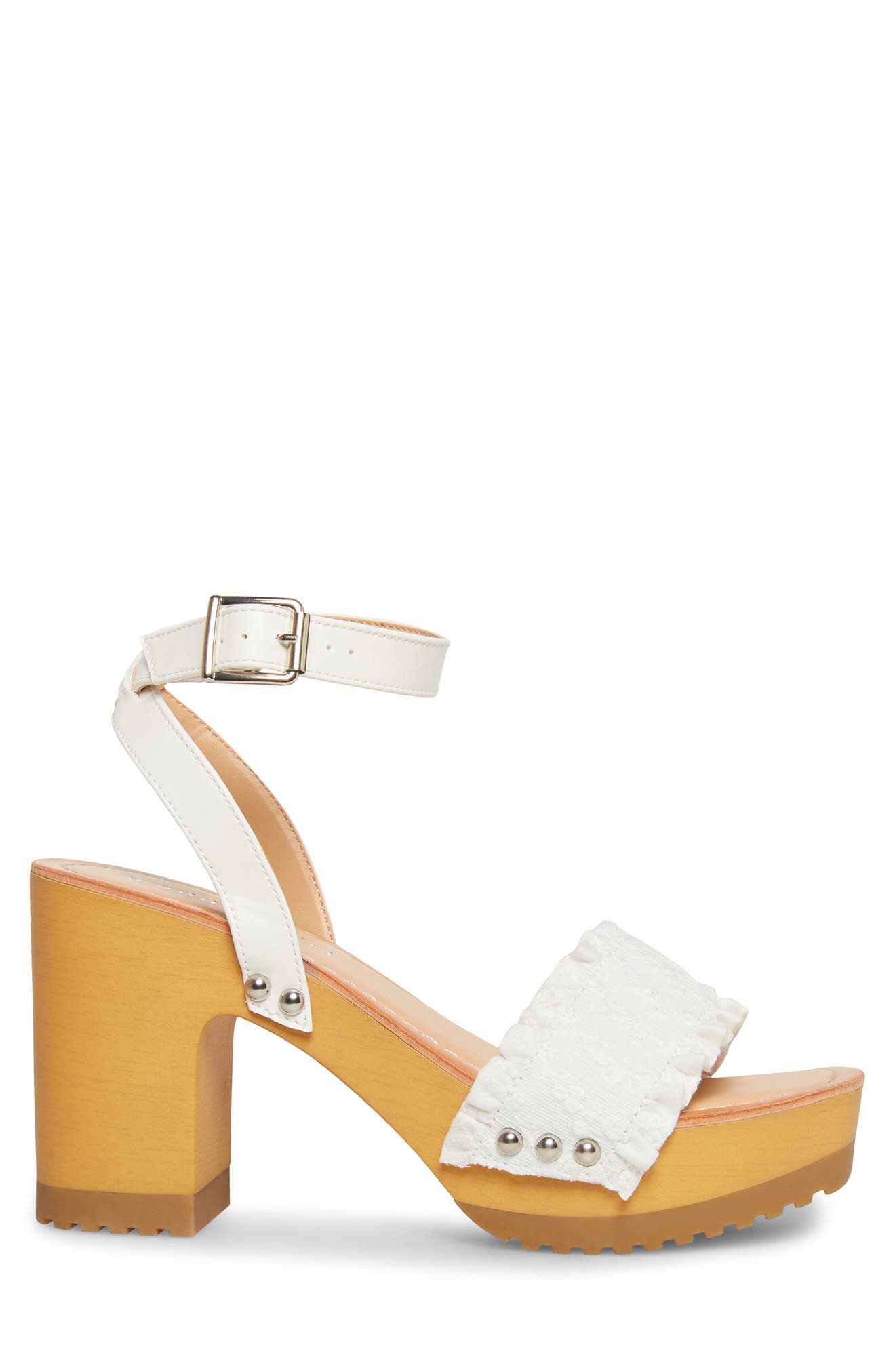 Camila Block Heel Platform Sandal, Alternate, color, WHITE EYELET