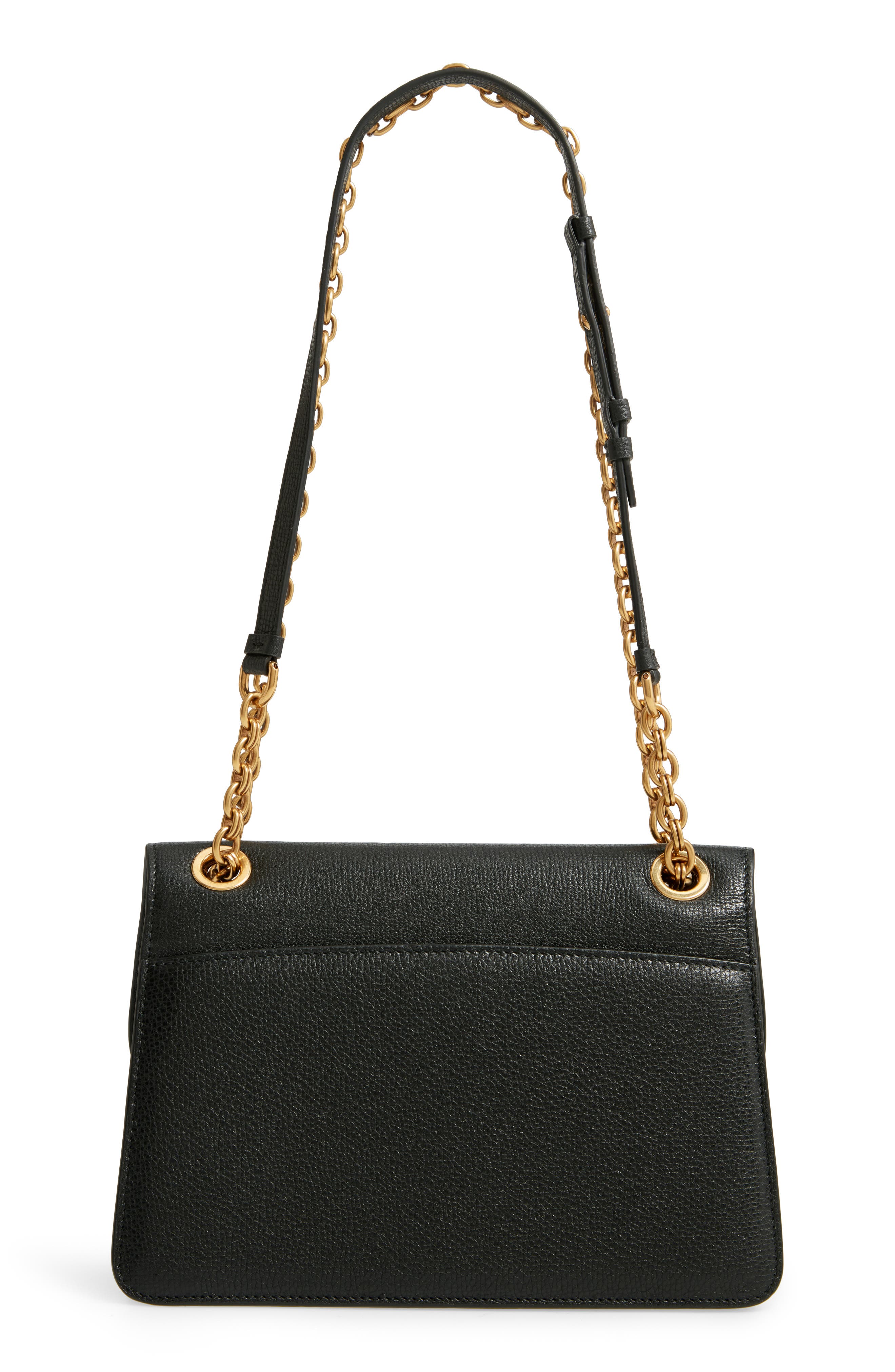 FERRAGAMO Salvatore Ferragamo Gancino Quilted Leather Shoulder Bag, Alternate, color, 