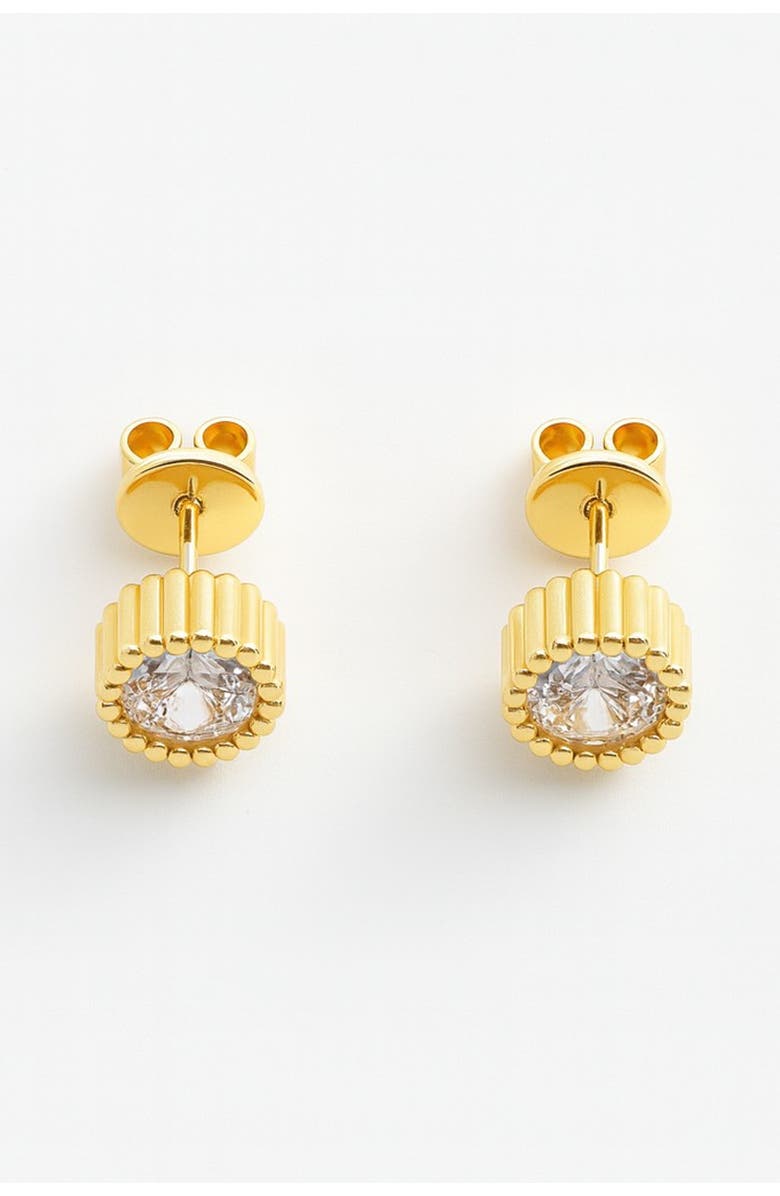 Ivy & Pearl Co. The Stratton Studs, Main, color, Gold