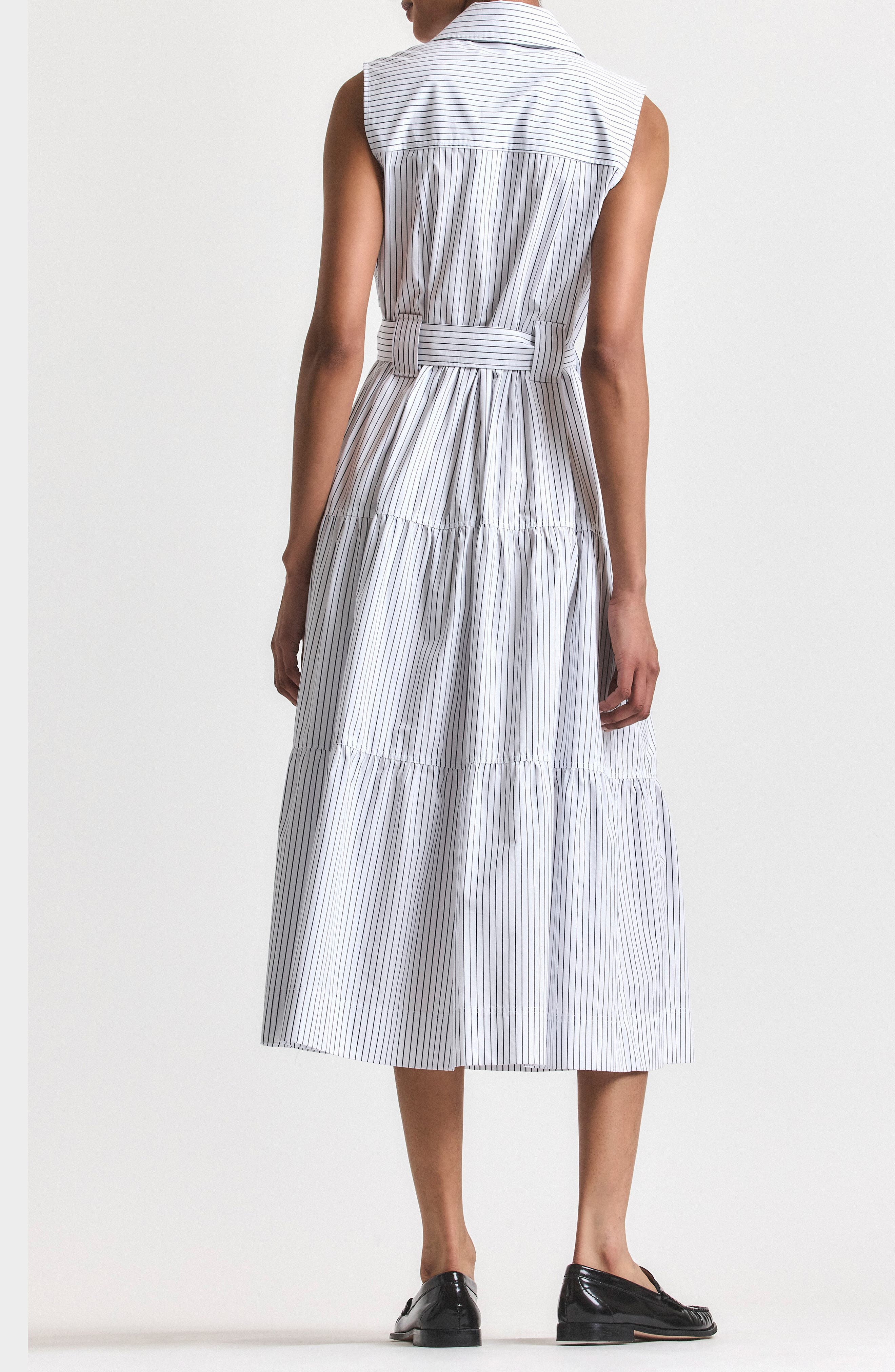 Florence Sleeveless Shirtdress - image 2