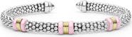LAGOS Signature Caviar Ceramic Station Bracelet