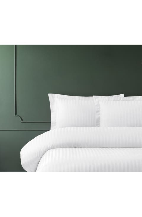 Stripe Sateen 2-Pack Pillowcases