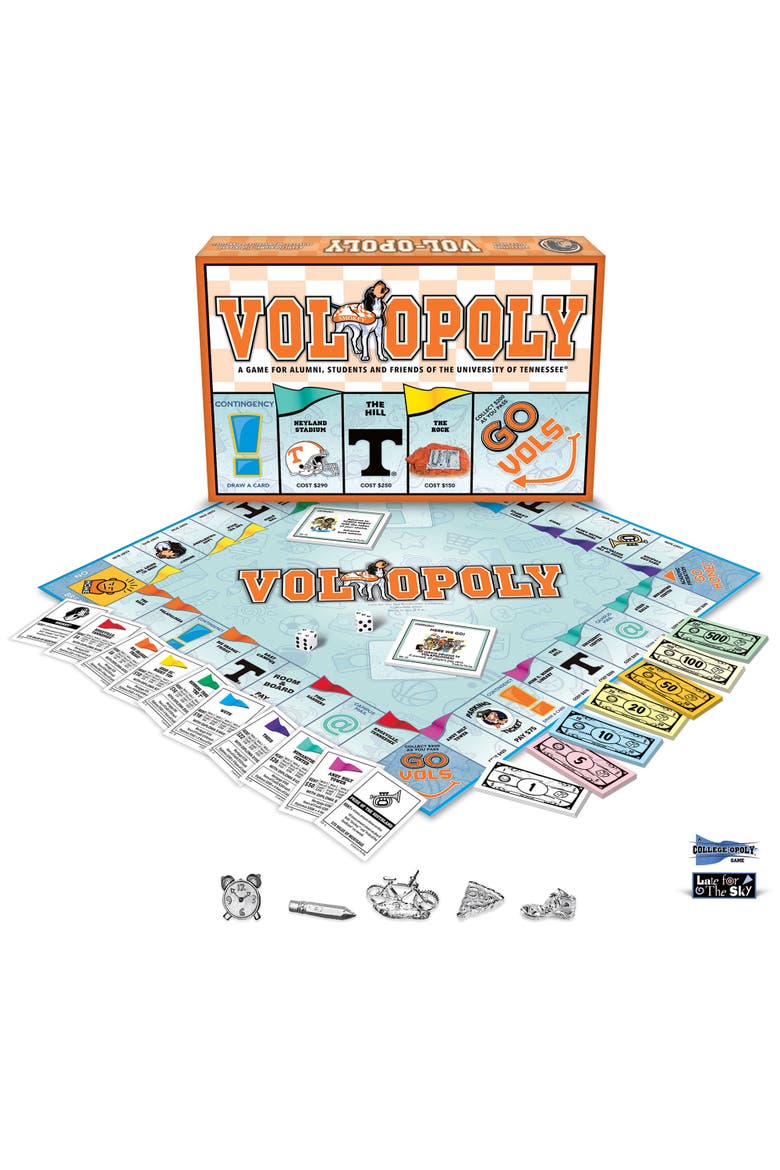 Volopoly Themed Family Board Game, Ages 8+, Alternate, color, Multicolored