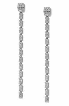 Nadri Northern Lights Cubic Zirconia Linear Drop Earrings