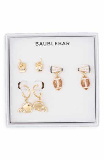 Football Set of 3 Earrings