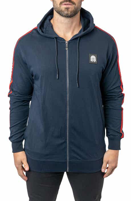 Maceoo Leo Hooded Zip-Up Sweatshirt