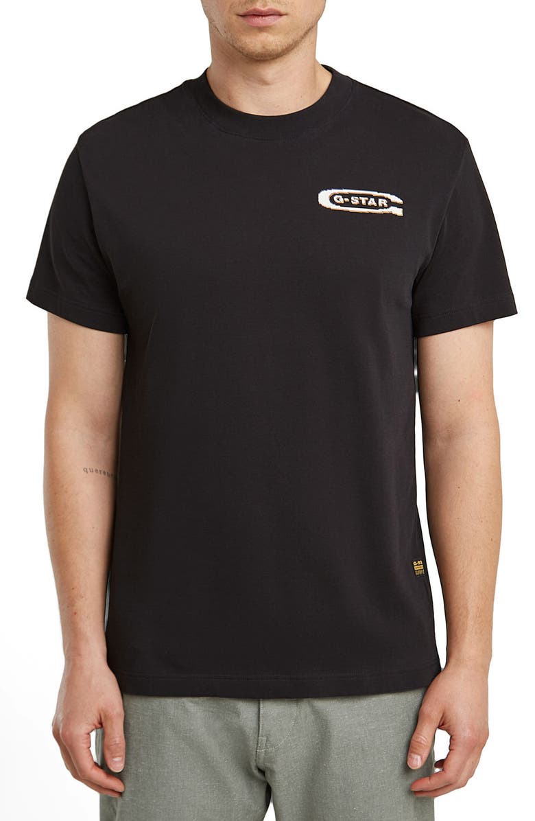 G-STAR Back GR Arch Organic Cotton Graphic T-Shirt, Main, color, 