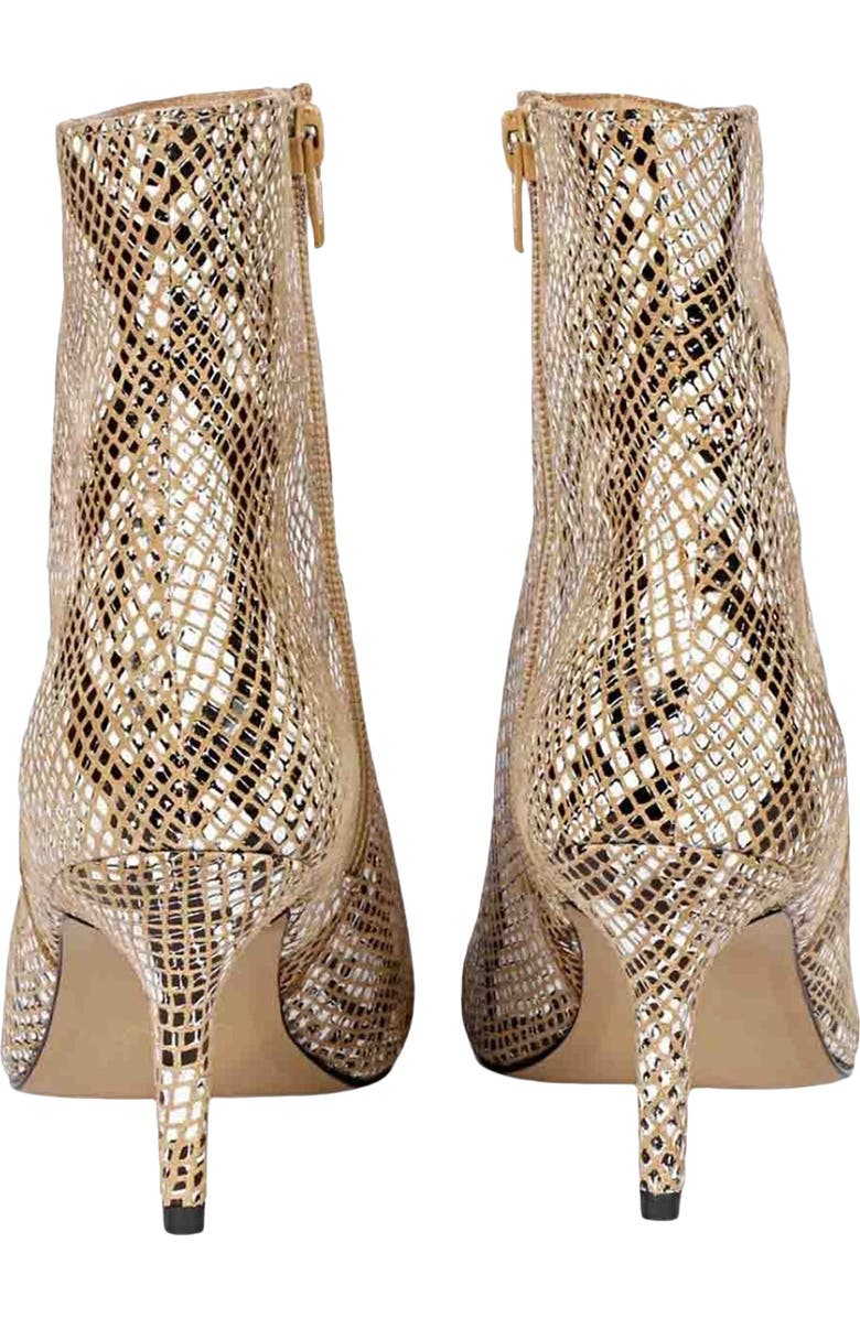 SAINT G Lottie Pointed Toe Bootie, Alternate, color, Beige