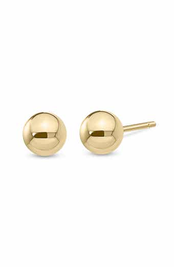 Bony Levy 14K Yellow Gold Ball Stud Earrings