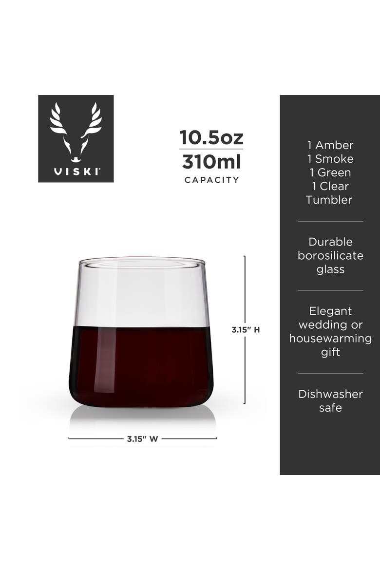 Aurora Cocktail Tumblers, Alternate, color, Assorted