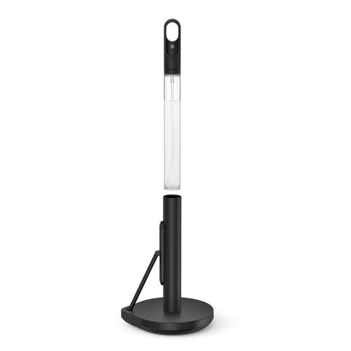 Simplehuman Paper Towel Holder With Spray In Matte Black