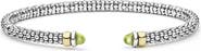 LAGOS Caviar 14k Gold & Sterling Silver Peridot Bracelet
