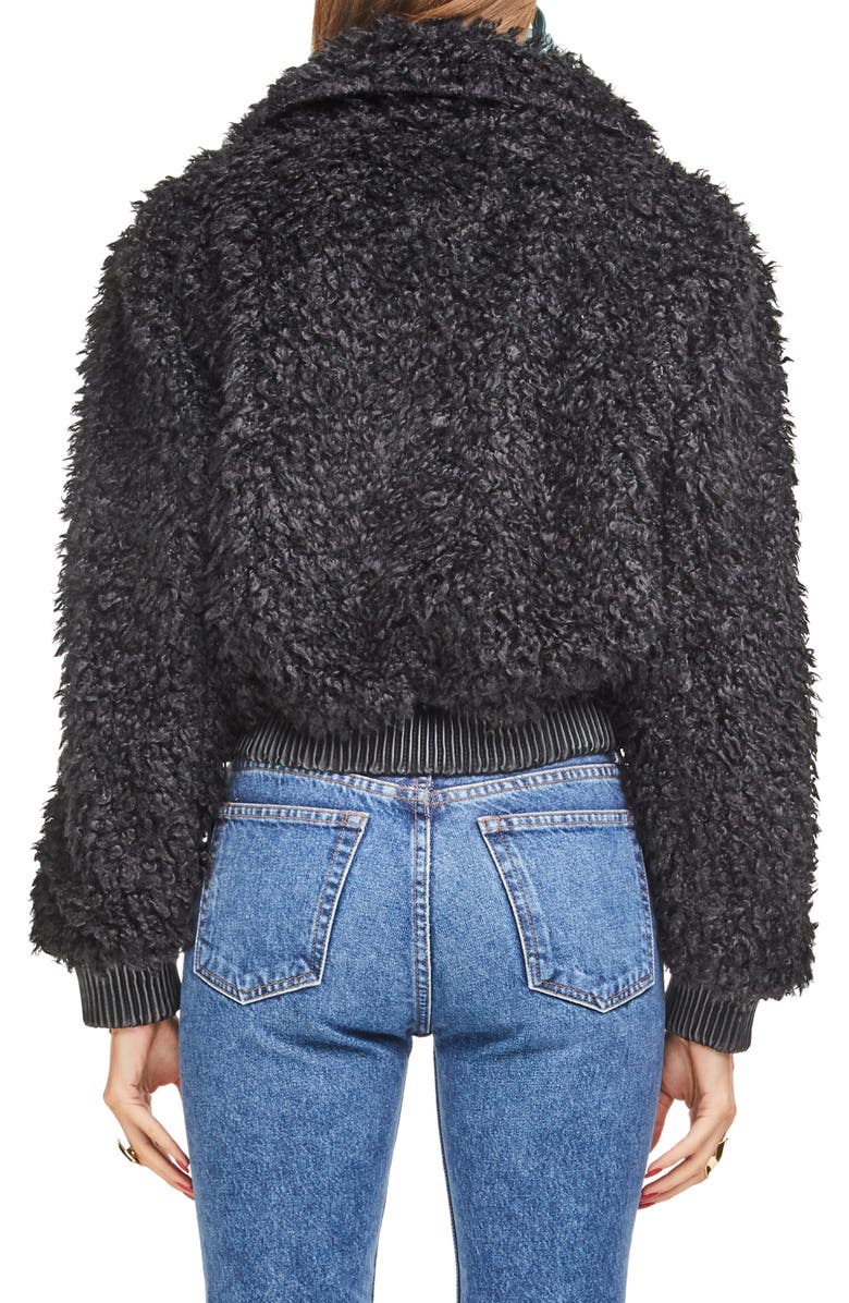 ASTR the Label Phoenix Faux Fur Jacket, Alternate, color,
