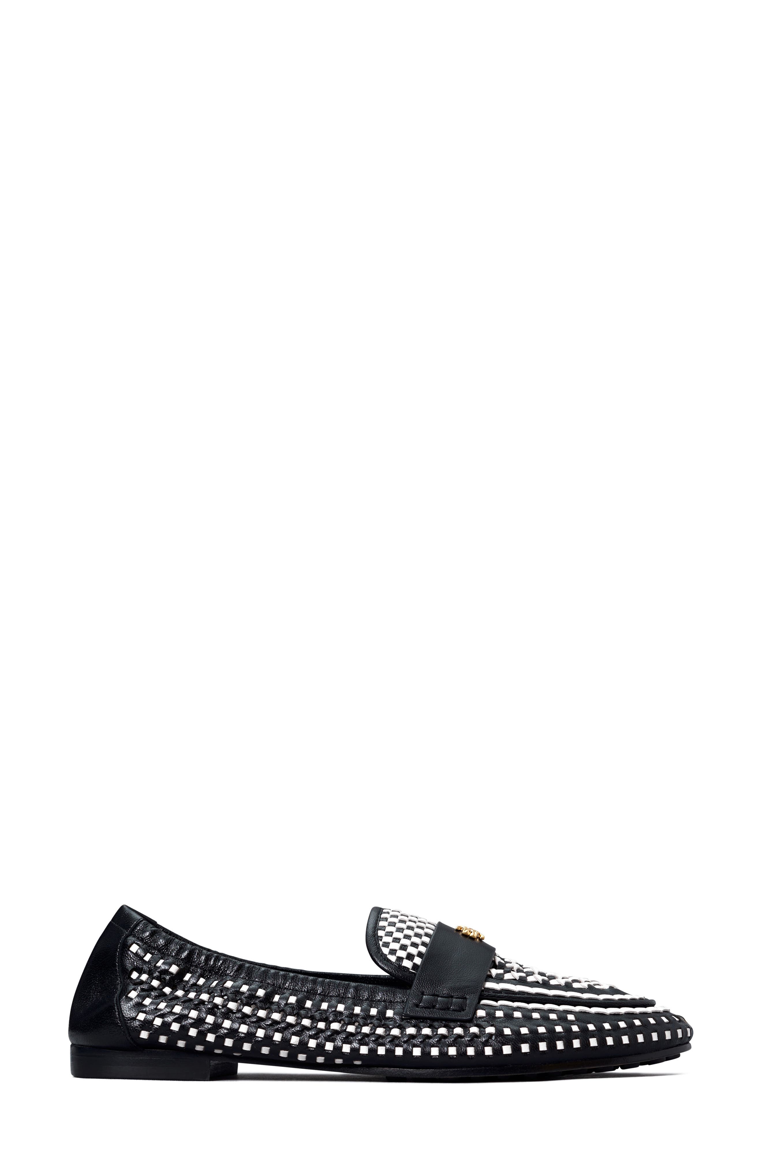 Tory Burch Woven Ballet Loafer, Alternate, color, 