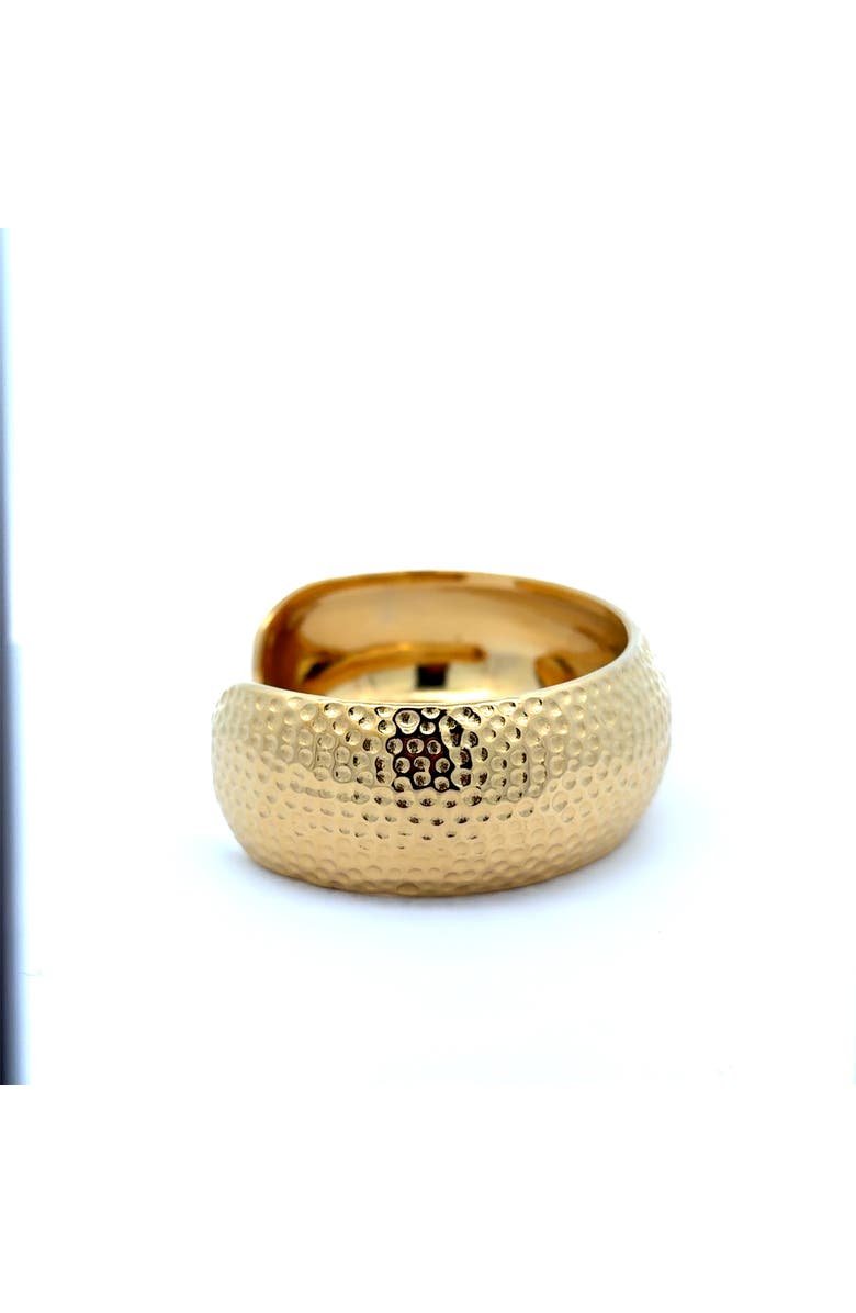 Gemini Jewelry Statement Cuff Bangle, Alternate, color, Yellow