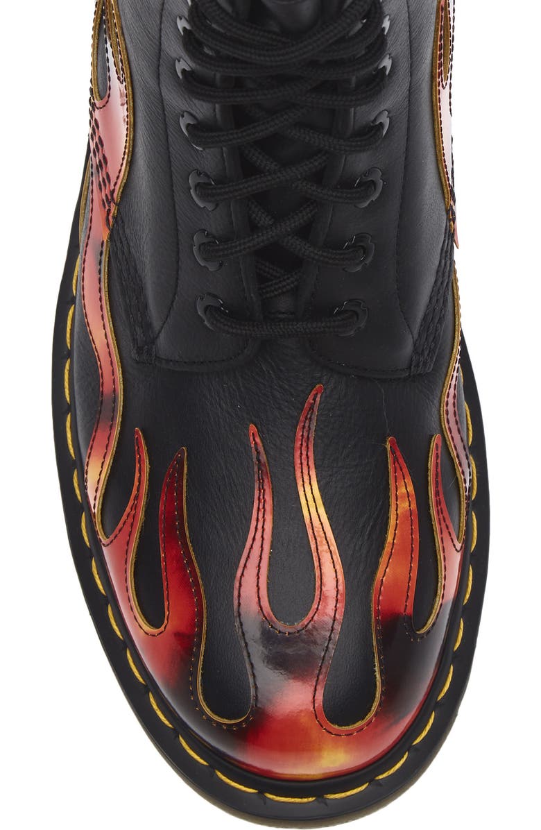 Dr. Martens 1460 Pascal Flame Boot, Alternate, color,