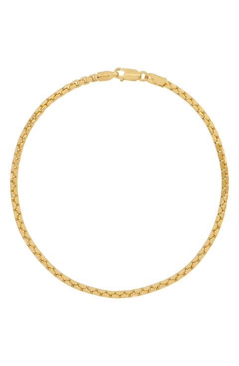 Rounded Box Link Chain Bracelet (Nordstrom Exclusive)