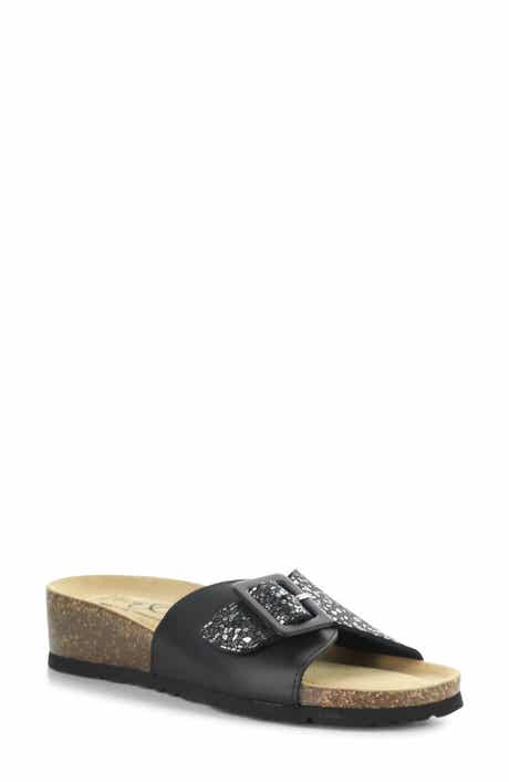 Lyra Wedge Slide Sandal