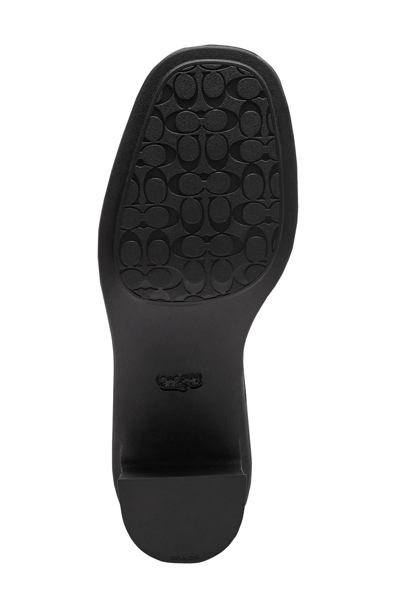 Sculpted C Tall Boot, Alternate, color, BLACK