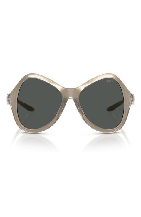 DL3010U 53mm Cat Eye Sunglasses