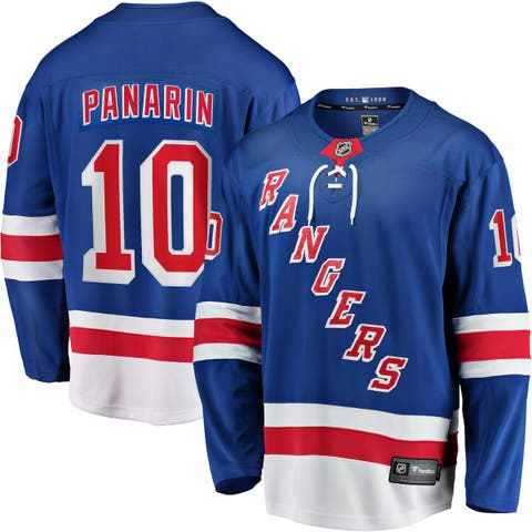 Men's Fanatics Branded Artemi Panarin Blue New York Rangers Home Premier Breakaway Player Jersey