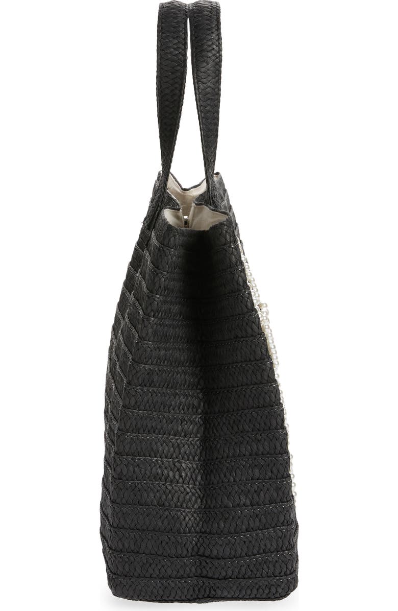 BTB Los Angeles I Heart Straw Tote, Alternate, color,