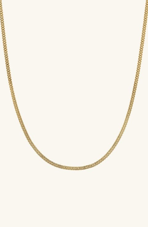 Timepiece Chain Necklace