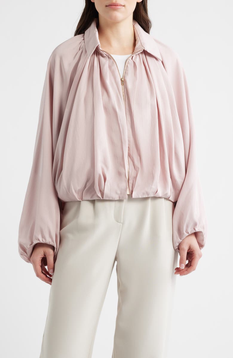 DELUC Genova Balloon Jacket, Main, color, Pink