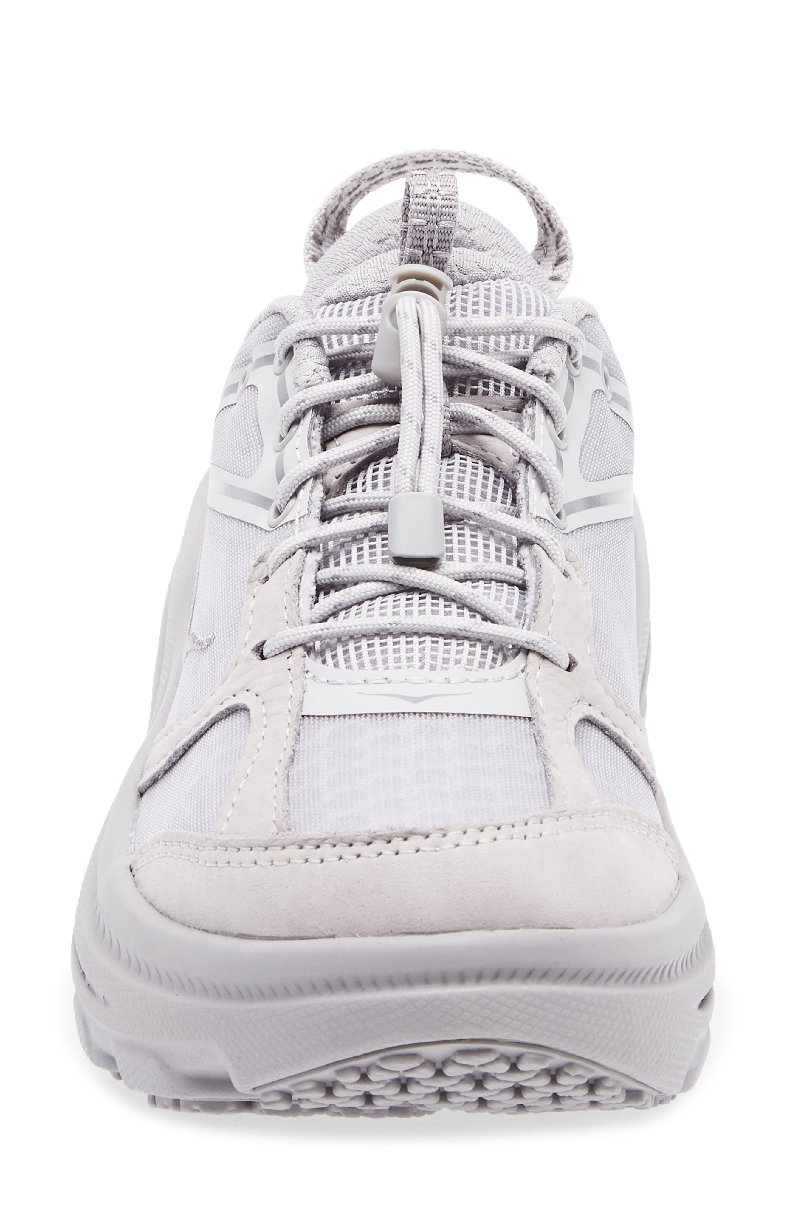 HOKA Bondi B3LS Running Shoe, Alternate, color, Ash Grey / Foggy Grey