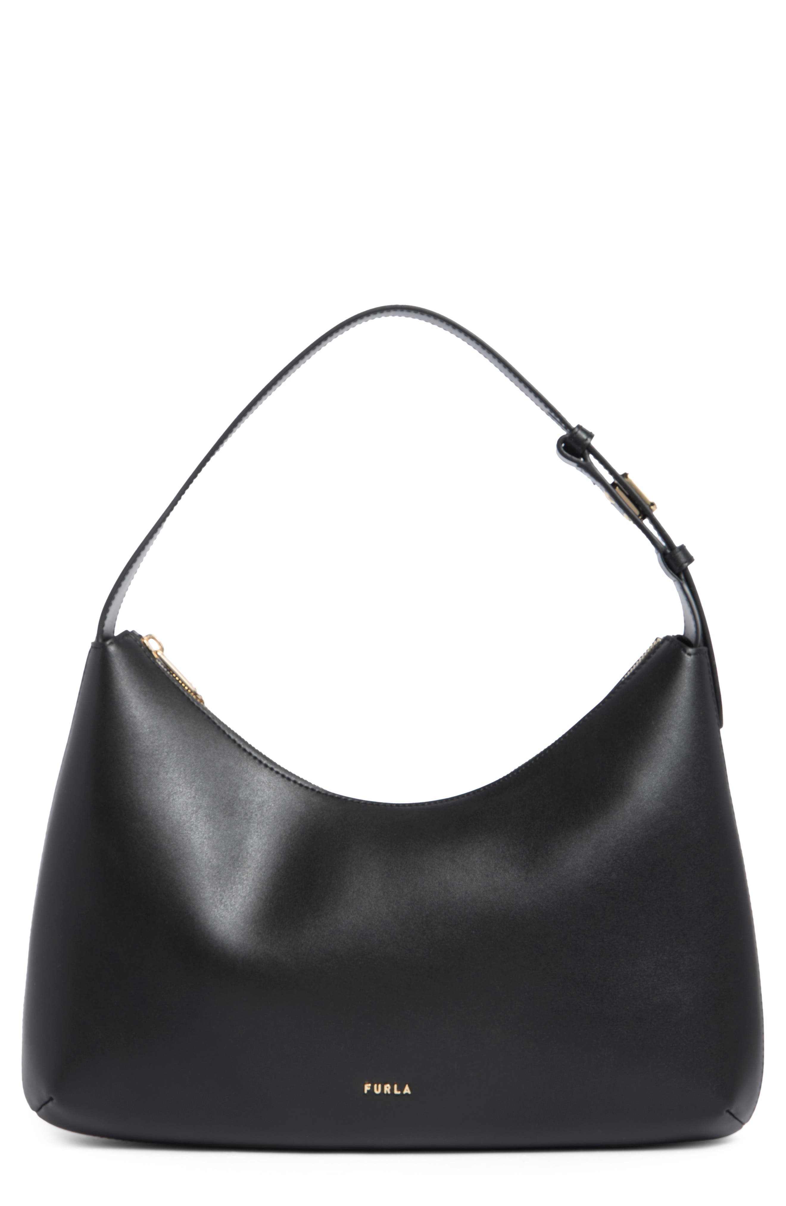 Febe Leather Hobo Bag