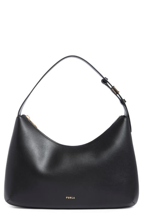 Febe Leather Hobo Bag