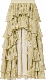 AllSaints Cavarly High-Low Maxi Skirt