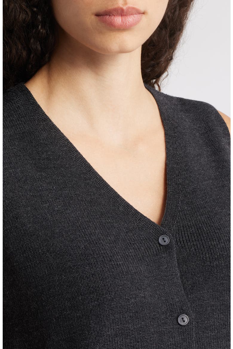 Wool Vest, Alternate, color, CHARCOAL