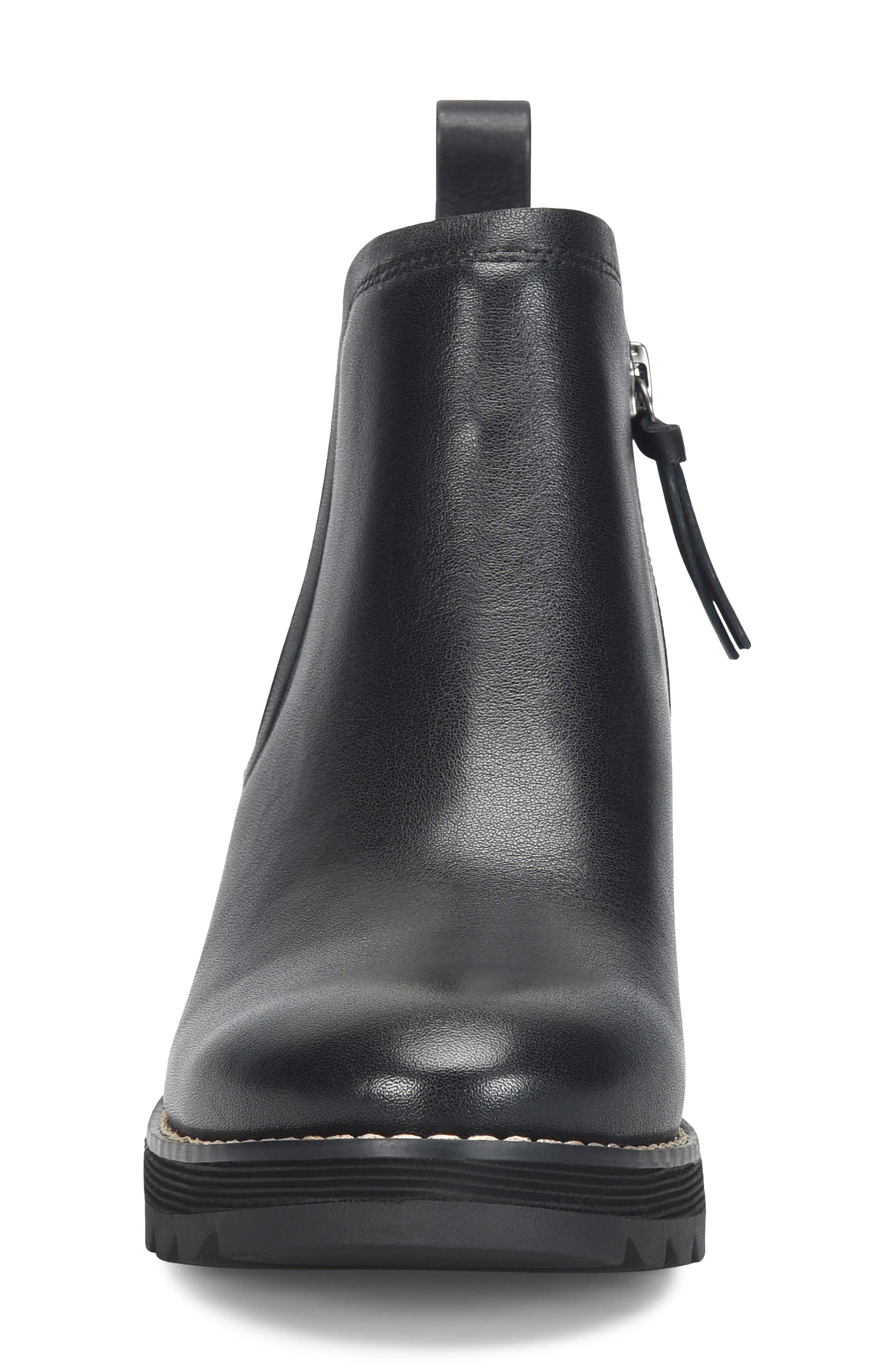 Söfft Emma Wedge Boot, Alternate, color, Black