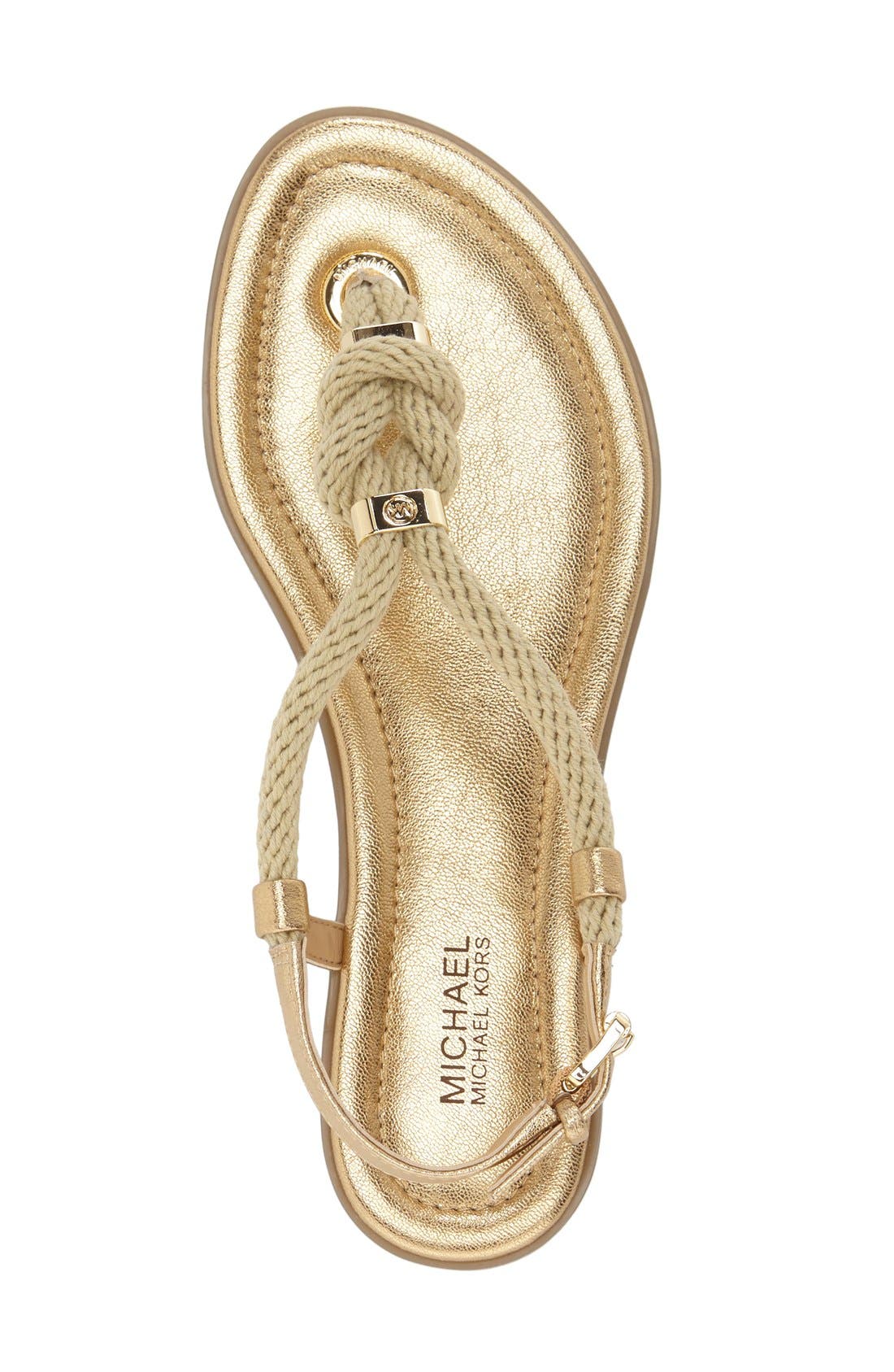 MICHAEL Michael Kors 'Holly' Sandal, Alternate, color, 