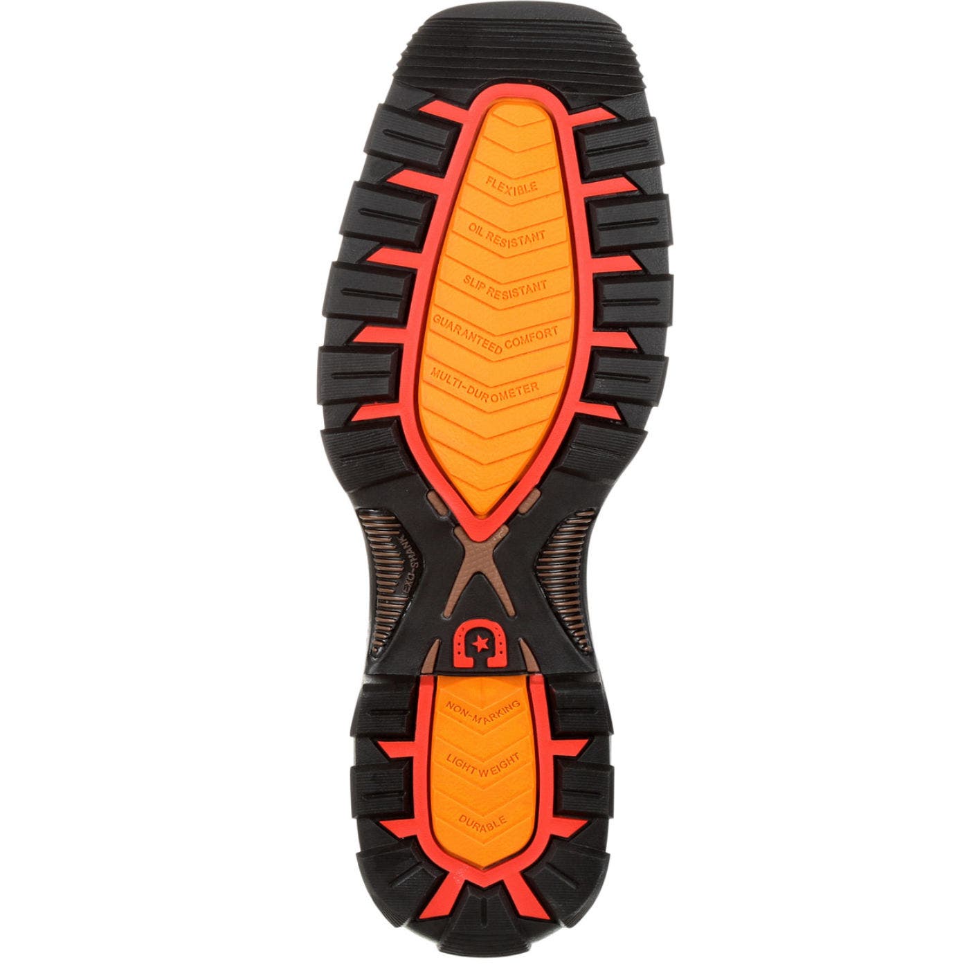 DURANGO Steel Toe Western Work Boot, Alternate, color, Chocolate Safari Elephant Blk