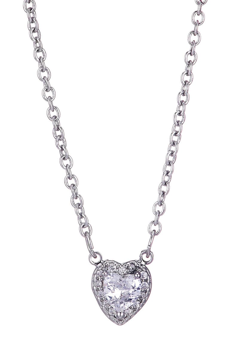 Set of 3 Assorted Heart Necklaces, Alternate, color, SILVER