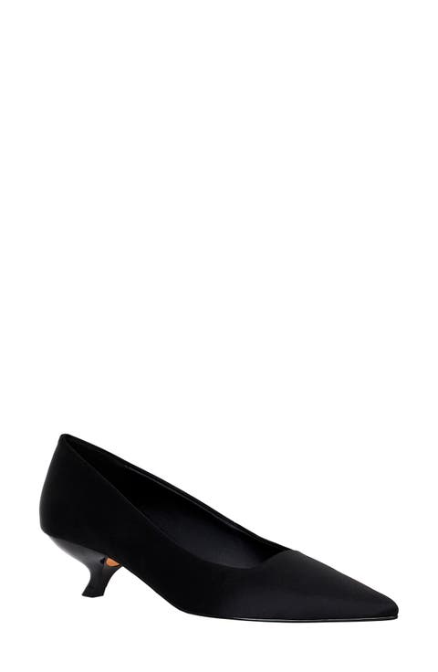 The Micro Heel Pointed Toe Pump (Women)