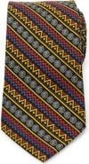 Cufflinks, Inc. Black Panther Stripe Silk Blend Tie