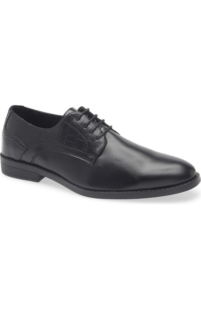 GEOFFREY BEENE Faux Leather Loafer, Main, color, Black